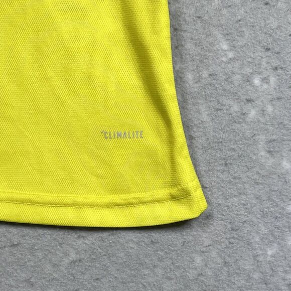 ADIDAS Federacion Colombiana Jersey Mens Small Yellow De Futbol Soccer Climalite - Picture 10 of 16